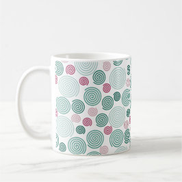 Caneca De Café Evergreen Swirl (Pattern)