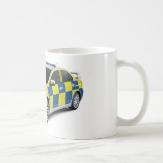 Caneca De Café evo do lanceiro de mitsubishi da polícia