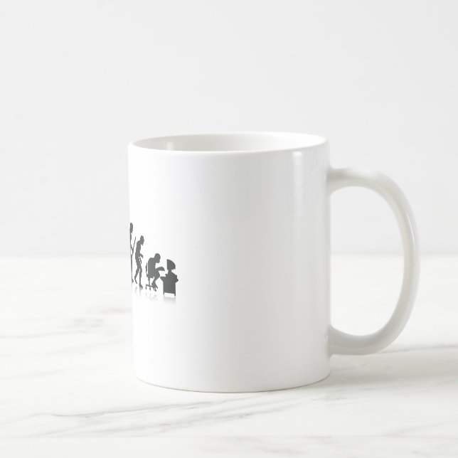 Caneca De Café Evolução (Direita)