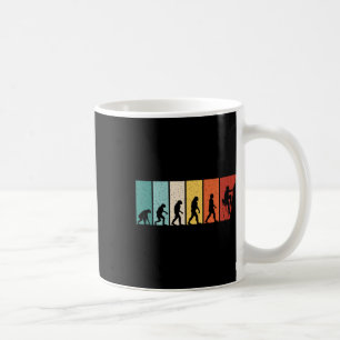 Caneca De Café Evolução da Escalada Retro Escalar Frio Escalador