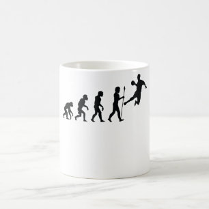 Caneca De Café Evolução de Dodgeball