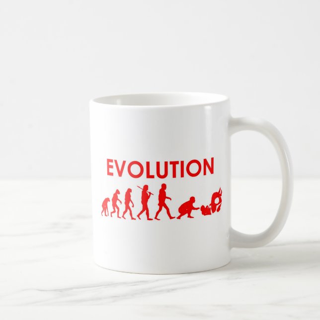 Caneca De Café Evolução de Jiu Jitsu (Direita)