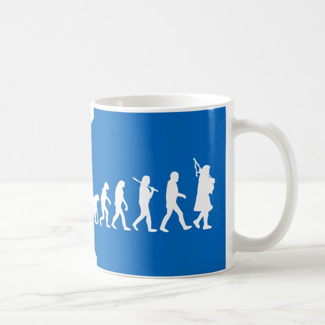 Caneca De Café Evolução de um Scotsman Mug (Direita)