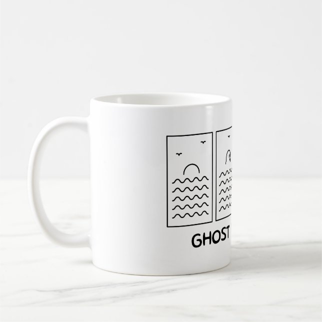Caneca De Café Evolução do Fantasma (Esquerda)