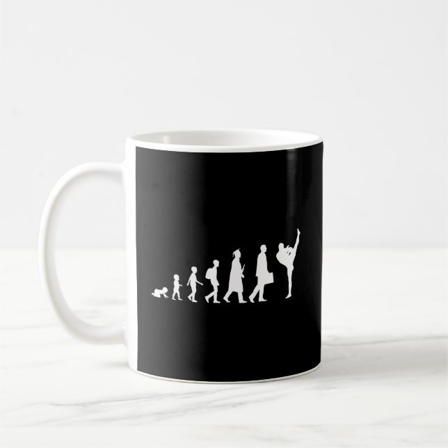 Caneca De Café Evolução Do Kickboxing (Esquerda)