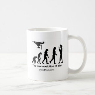 Caneca De Café Evolução do zangão do homem