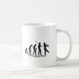 Caneca De Café Evolução do zombi