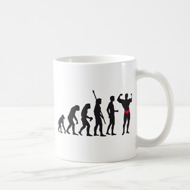 Caneca De Café evolution bodybuilding (Direita)