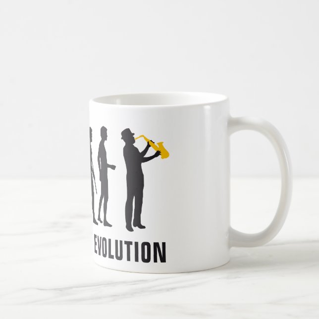 Caneca De Café evolution jazz (Direita)