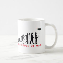 Caneca De Café evolution of ele controlling drone