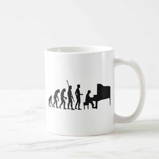 Caneca De Café evolution piano (Direita)
