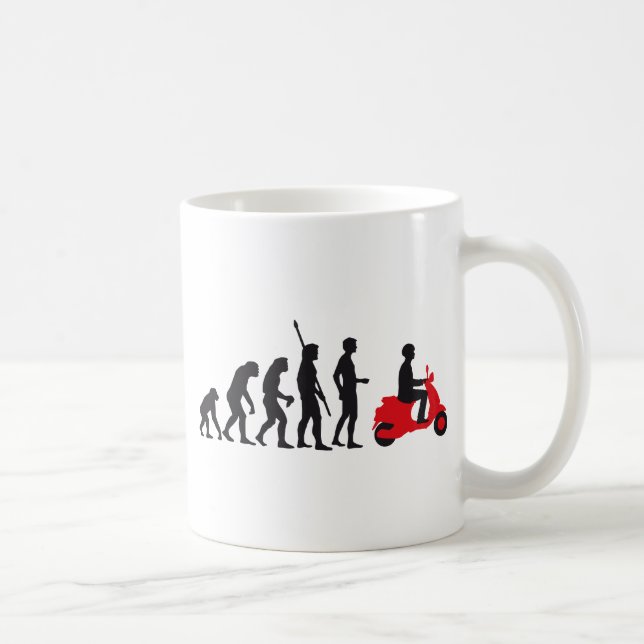 Caneca De Café evolution scooter (Direita)
