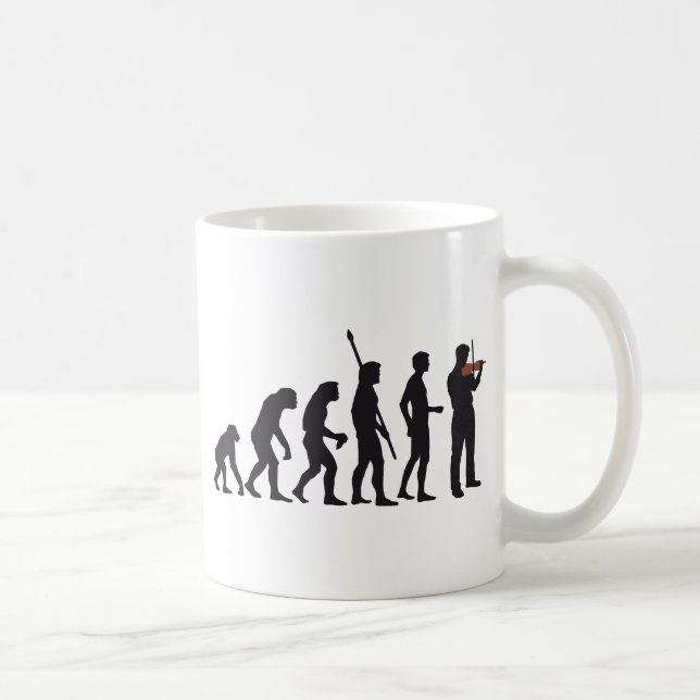 Caneca De Café evolution violin (Direita)