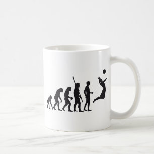 Caneca De Café evolution volleyball