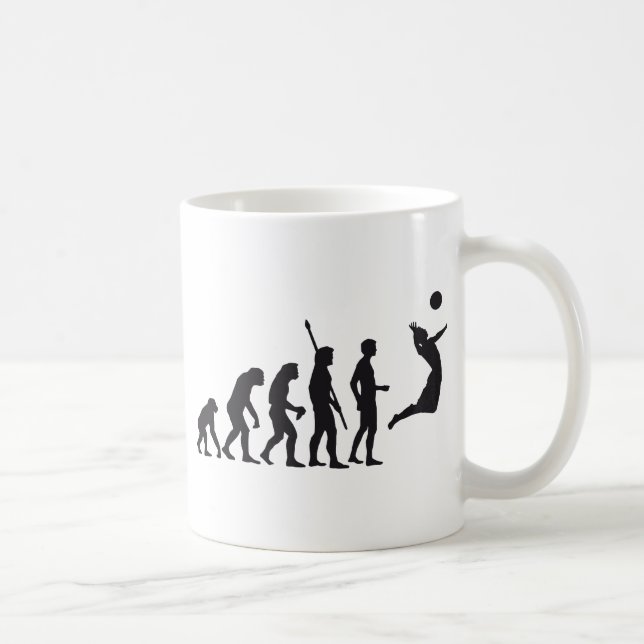 Caneca De Café evolution volleyball (Direita)