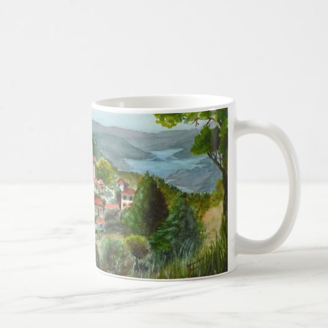Caneca De Café Evrytania Karpenisi Fidakia (Direita)