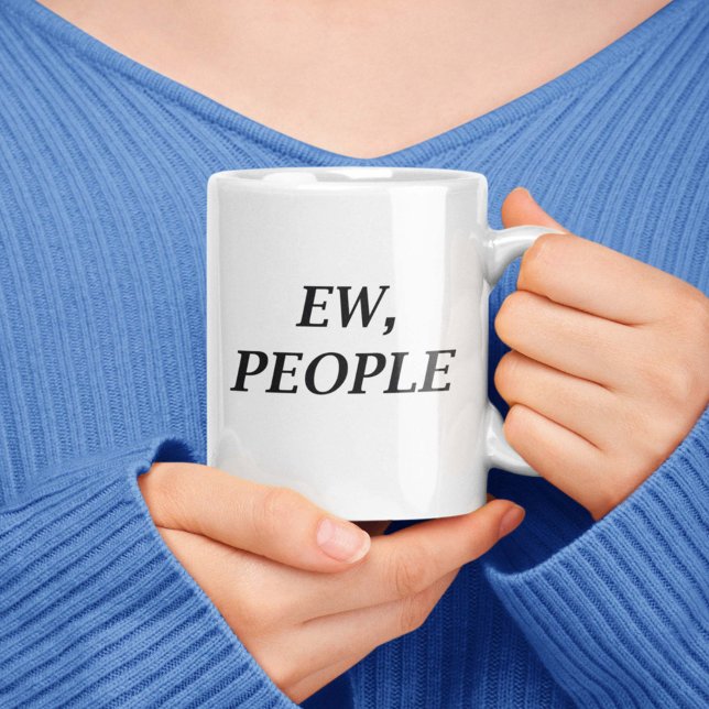 Caneca De Café Ew, Pessoas (Ew People Mug)