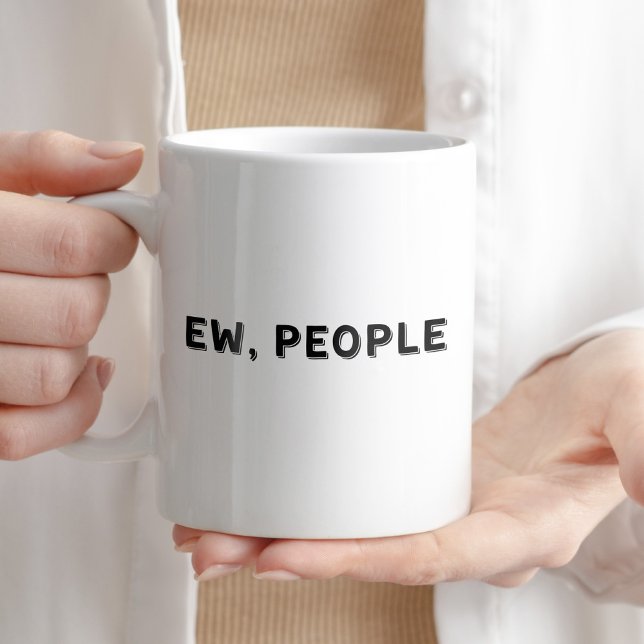 Caneca De Café Ew, Pessoas de cota humorística (Criador carregado)