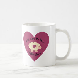 Caneca De Café Ewe Será Meu Namorados?