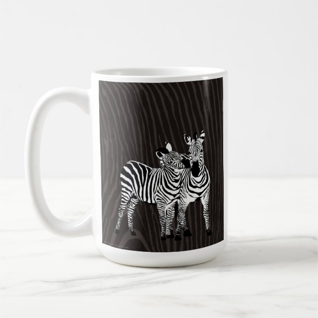 Caneca De Café Ex libris Zebra Play (Esquerda)