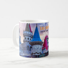 Caneca De Café Excalibur Castle Las Vegas Caffee Mug