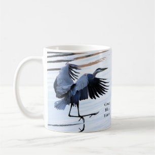 Caneca De Café Excelente Blue Heron Coffee Mug