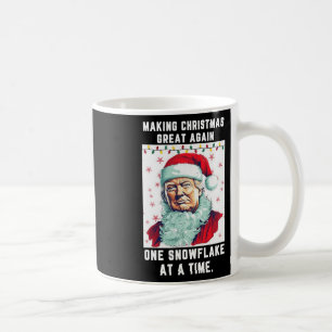 Caneca De Café Excelente De Natal Fazer Novamente Um Floco De Nev