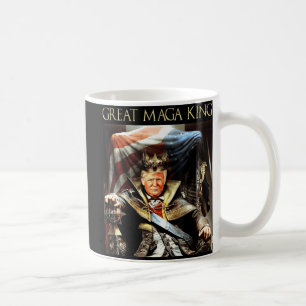 Caneca De Café Excelente Mega King EUA Bandeira Orud Ultra Maga T