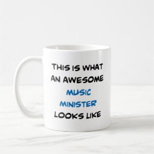 Caneca De Café excelente ministro da música