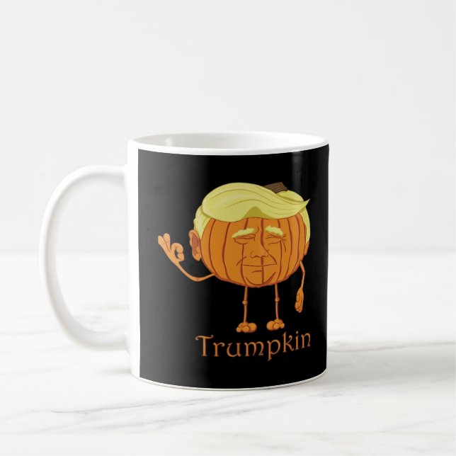 Caneca De Café Excelente Trumpkin Perfeito e Clássico (Esquerda)