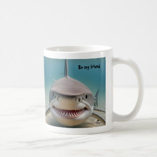 Caneca De Café Excelente-tubarão-branco