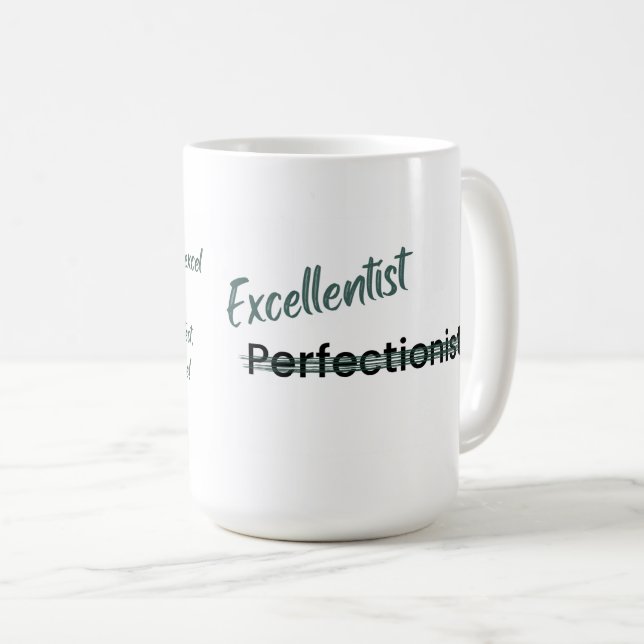 Caneca De Café Excellentist Mug (Frente Esquerda)