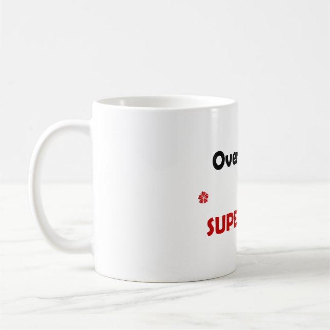 Caneca De Café Excesso de pensamento (Esquerda)