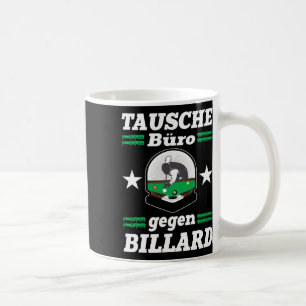 Caneca De Café Exchange Office Contra Billiards Funny Snooker Po