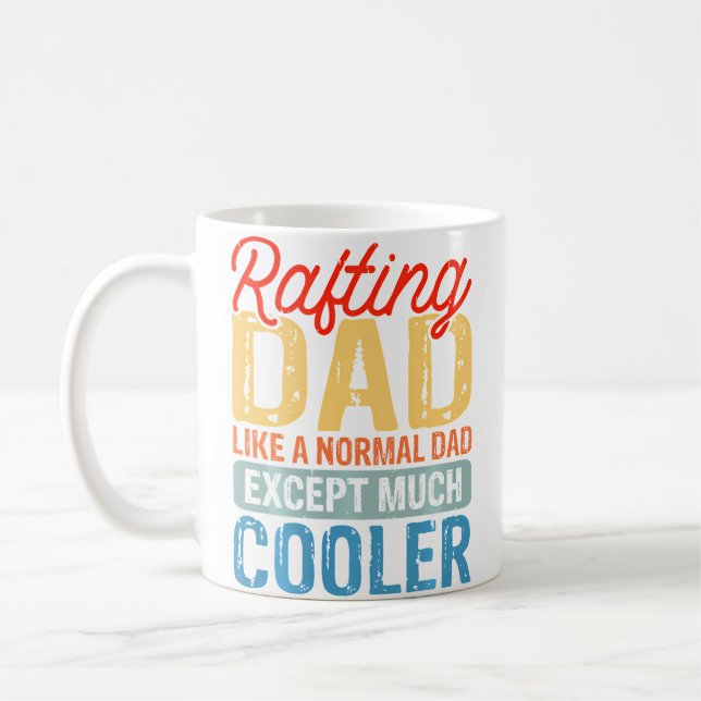 Caneca De Café Excitação Extrema de Rafting em Águas Brancas (Esquerda)