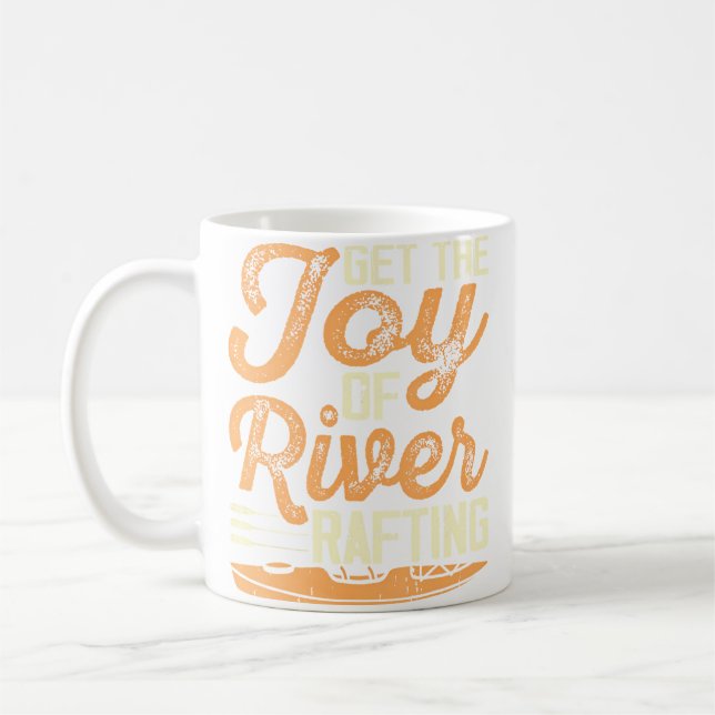 Caneca De Café Excitação Extrema de Rafting em Águas Brancas (Esquerda)