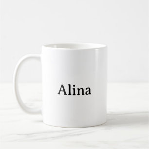 Caneca De Café excluir texto adicionar próprio desenho 11 oz Clás
