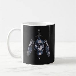 Caneca De Café Execução divina - Design de Streetwear góticos