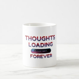 Caneca De Café Executando com Baixo Poder cerebral