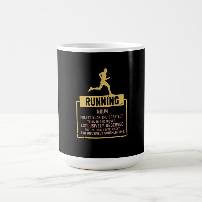 Caneca De Café Executando Definição (Centro)