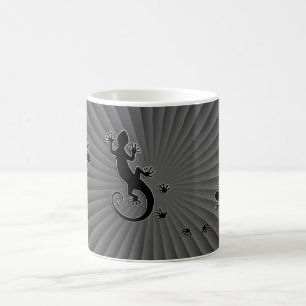 Caneca De Café Executando o Gecko