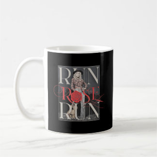 Caneca De Café Executar Rosa Executar Pon Dolly Guitar