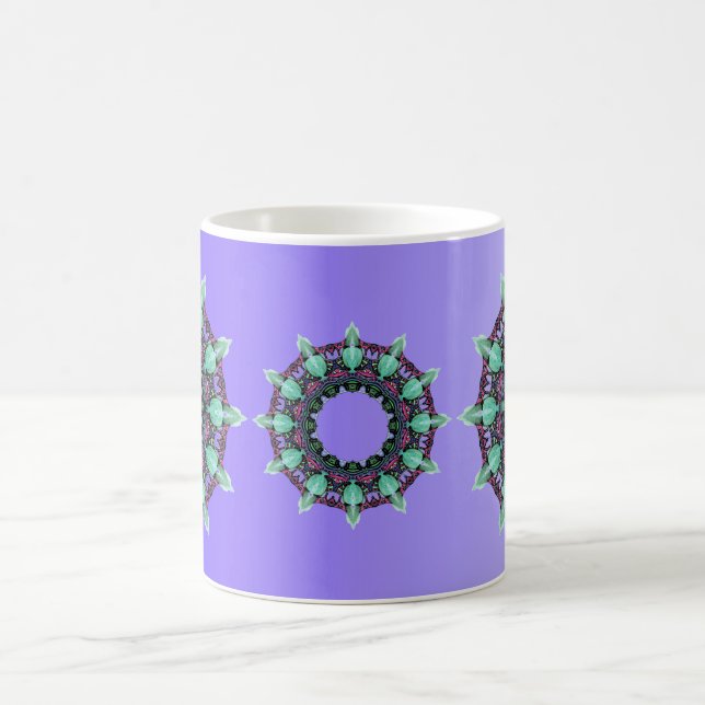 Caneca De Café EXEMPLO APENAS gradientes de COR - violeta (Centro)