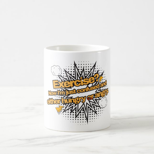 Caneca De Café Exercício? (Centro)