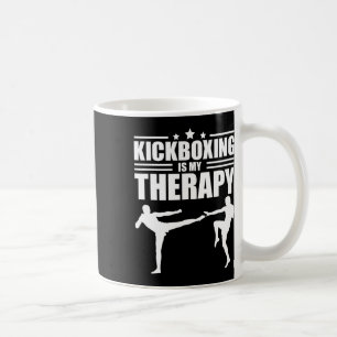 Caneca De Café Exercício Legal de Kickboxing Para Homens Mulheres