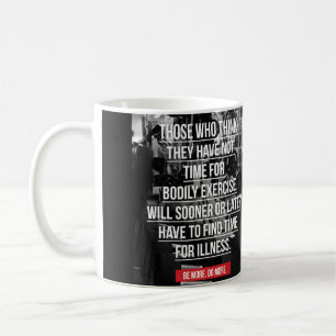 Caneca De Café Exercício - Motivação do Workout