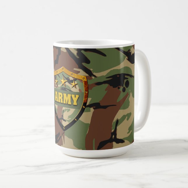 Caneca De Café Exército (Frente Esquerda)