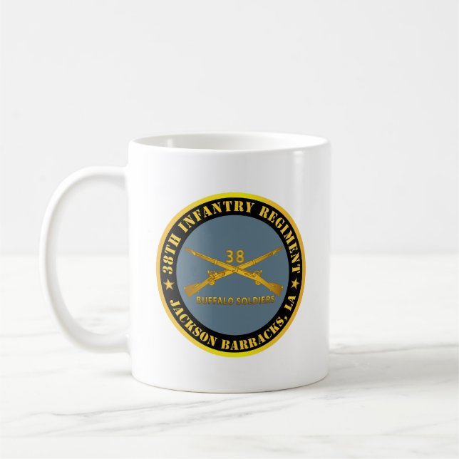 Caneca De Café Exército - 38º Regimento de Infantaria - Soldados  (Esquerda)