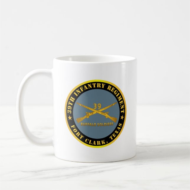 Caneca De Café Exército - 39º Regimento de Infantaria - Soldados  (Esquerda)