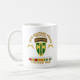 Caneca De Café Exército - Brigada 18ª MP - Guia Cães Sentineiros 